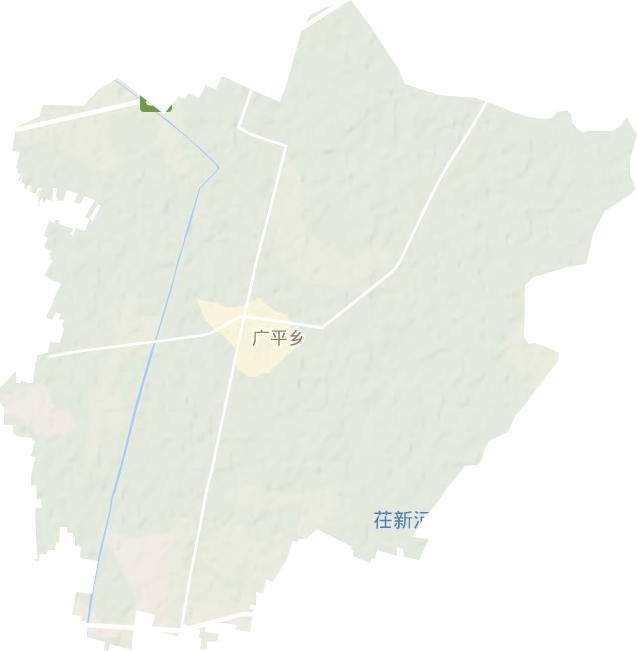 广平乡地形图