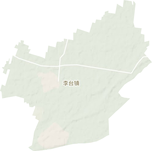 李台镇地形图