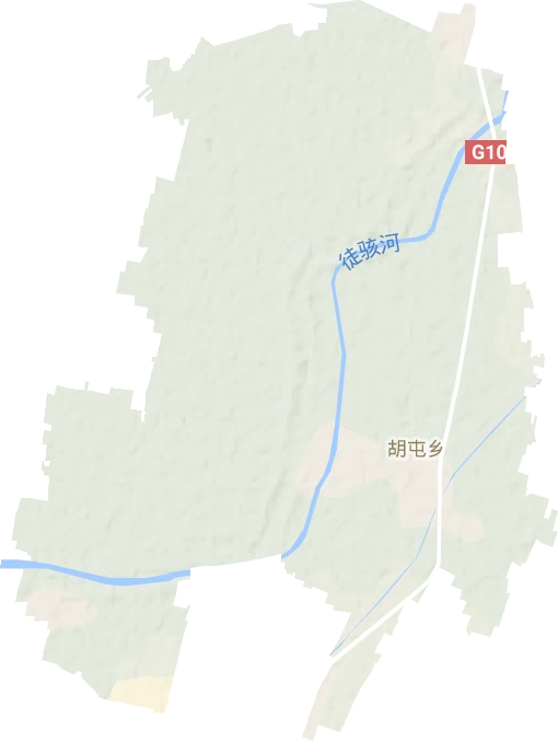 胡屯镇地形图