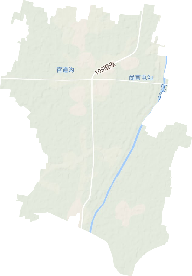 姜店镇地形图