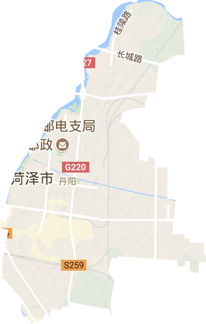 丹阳街道地形图