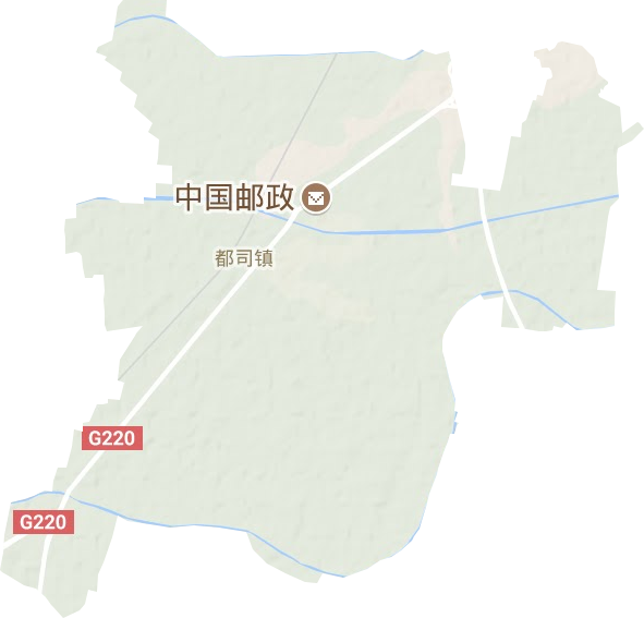 都司镇地形图