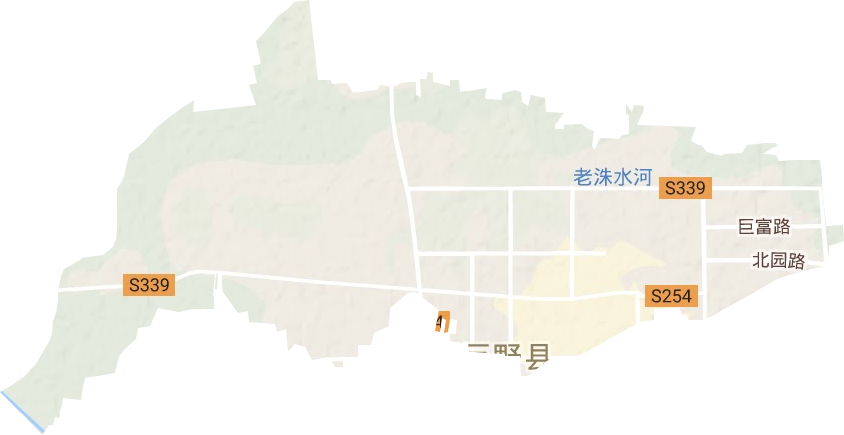 凤凰街道地形图