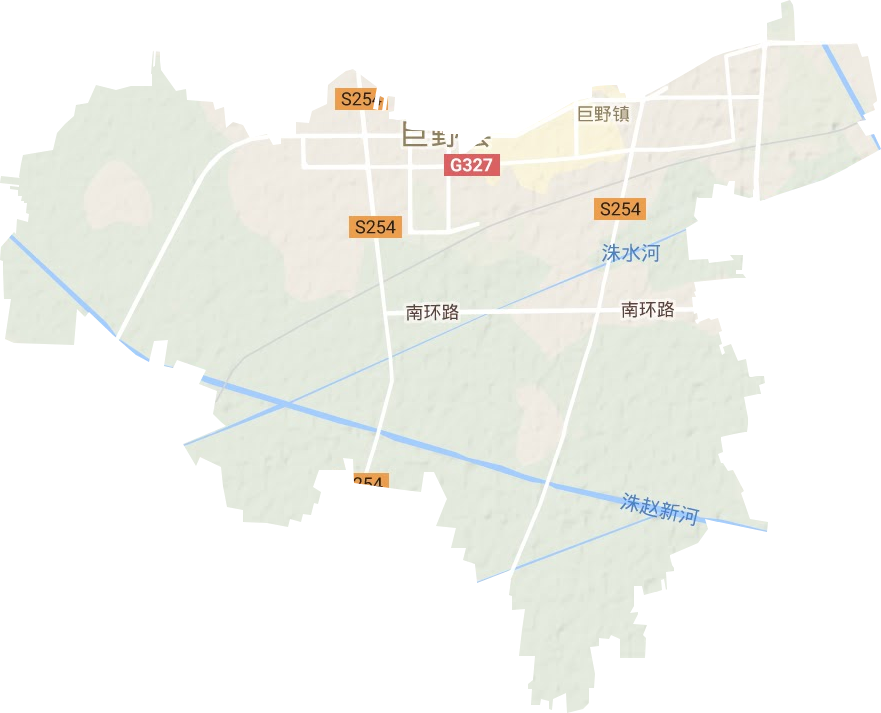 永丰街道地形图