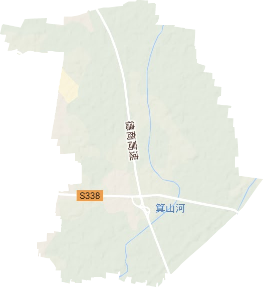 凤凰镇地形图