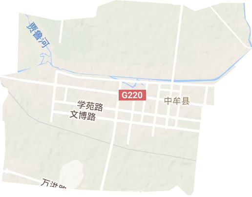 广惠街街道地形图