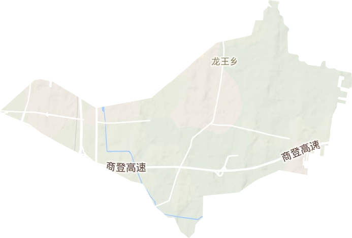 龙王乡地形图