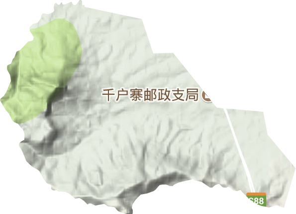 具茨山国家级森林公园管理委员会地形图