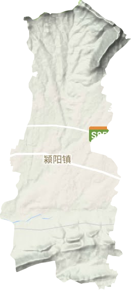 颖阳镇地形图