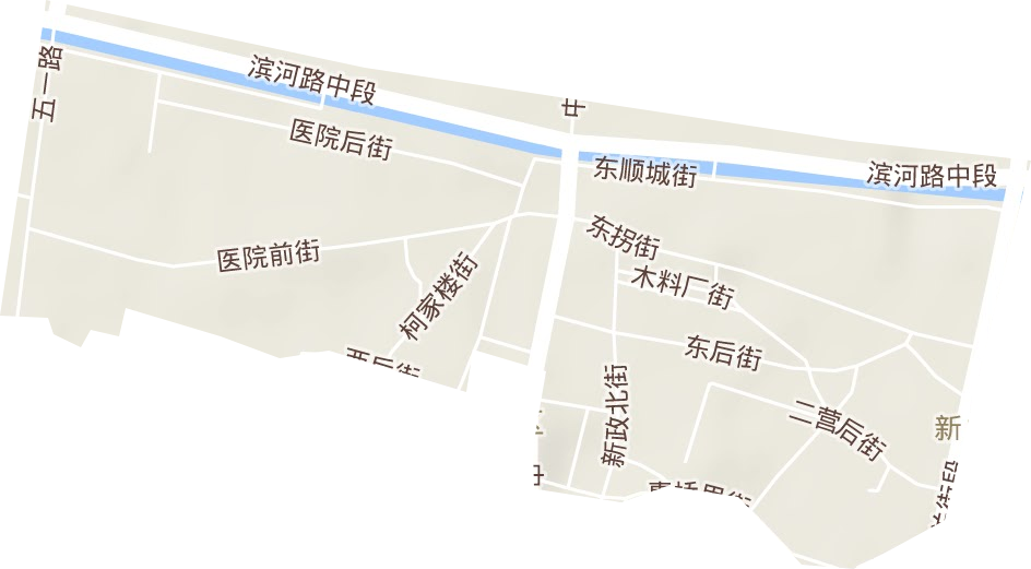菜市街道地形图