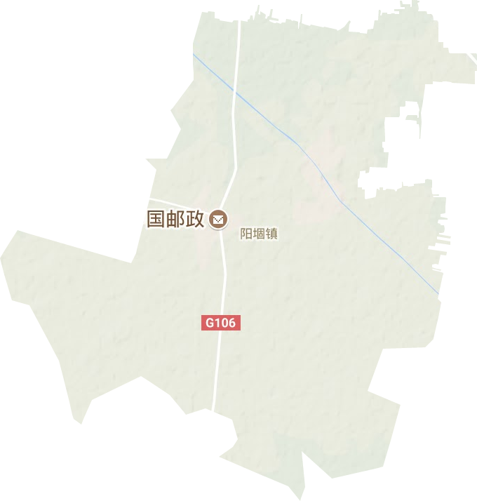 阳堌镇地形图