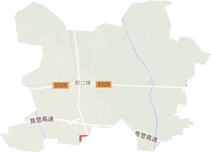 邢口镇地形图
