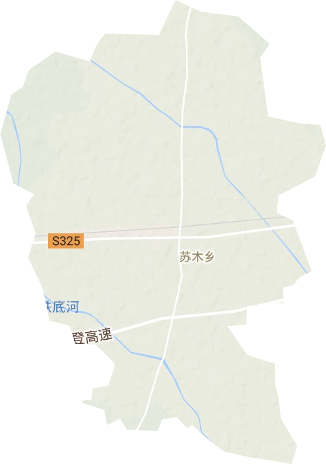 苏木乡地形图