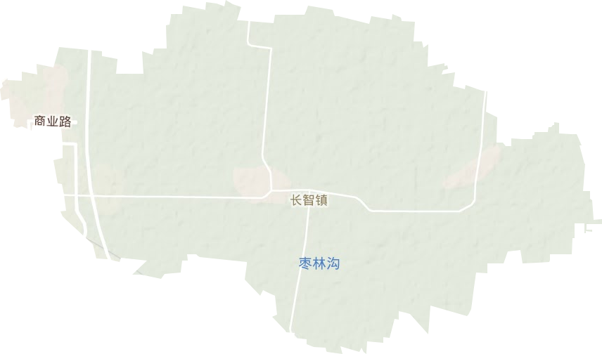 长智镇地形图