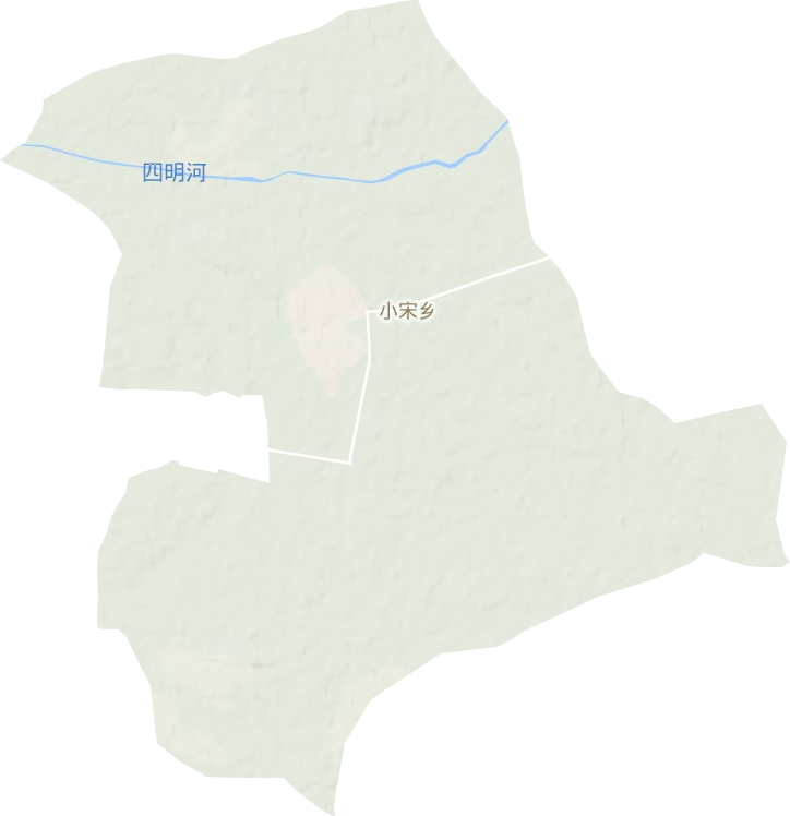 小宋乡地形图