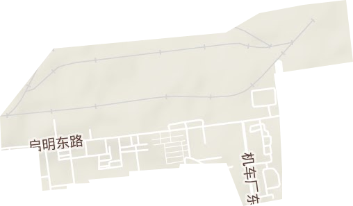 塔湾街道地形图