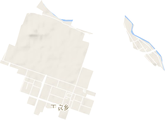 长安路街道地形图