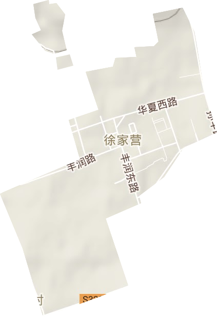 徐家营街道地形图