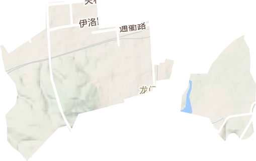 龙门镇地形图