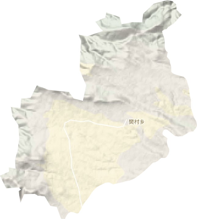 樊村镇地形图