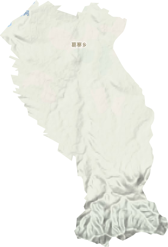 葛寨乡地形图