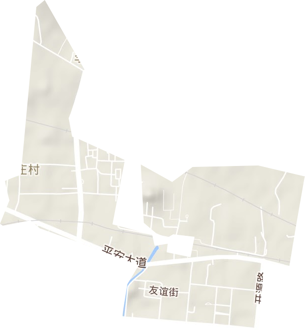 矿工路街道地形图