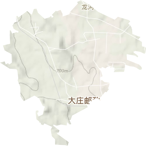 龙河街道地形图