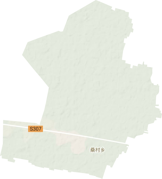 桑村乡地形图