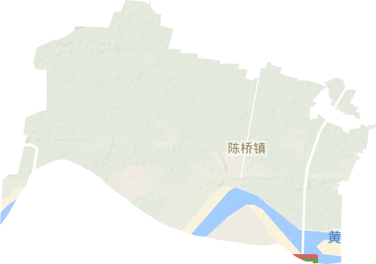 陈桥镇地形图
