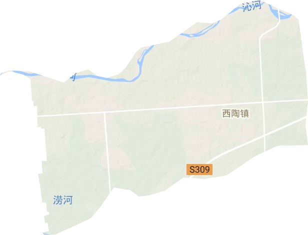 西陶镇地形图