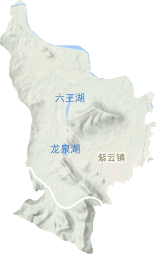 紫云镇地形图