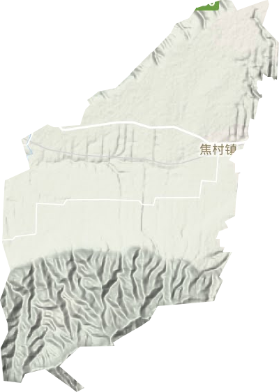 焦村镇地形图