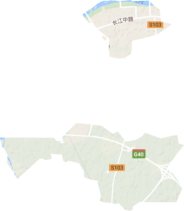 枣林街道地形图