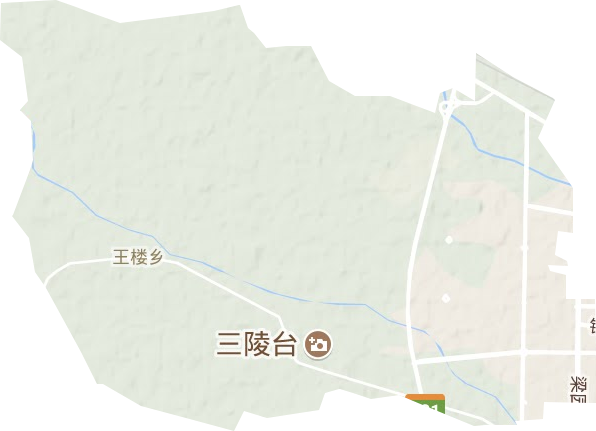 王楼乡地形图