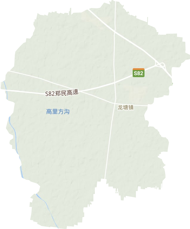龙塘镇地形图