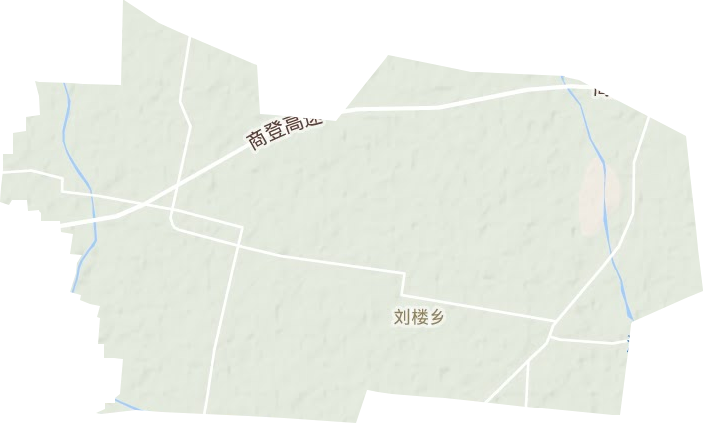 刘楼乡地形图