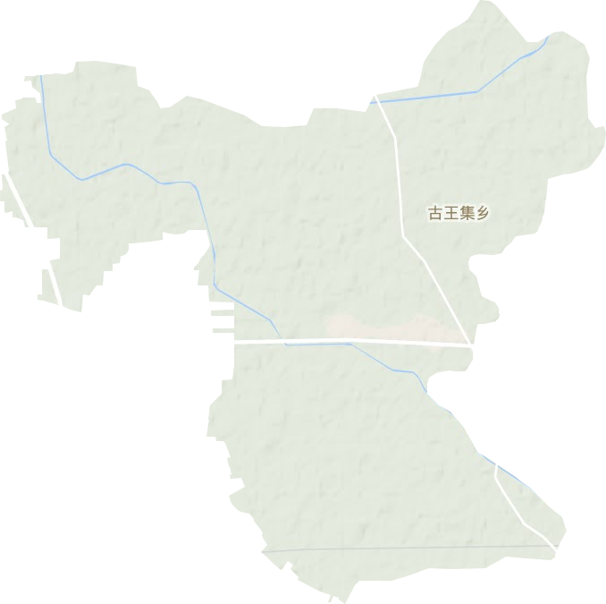 古王集乡地形图