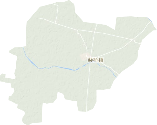 裴桥镇地形图