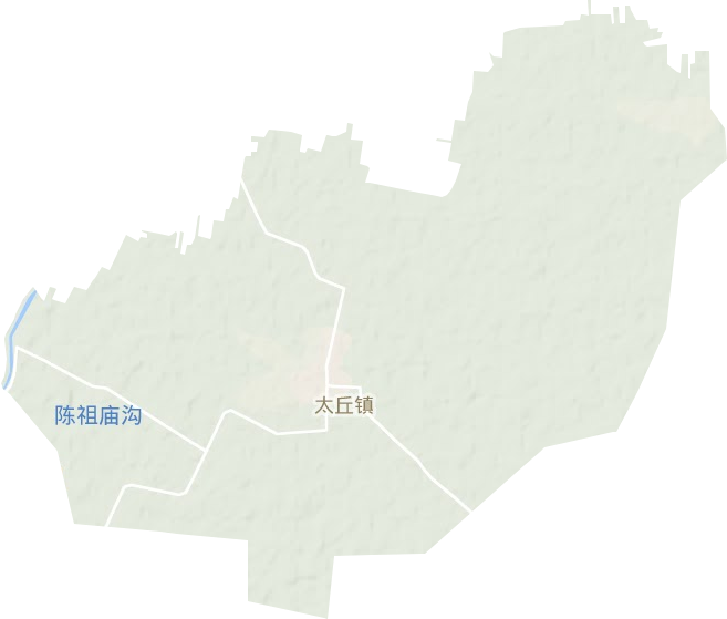 太邱镇地形图