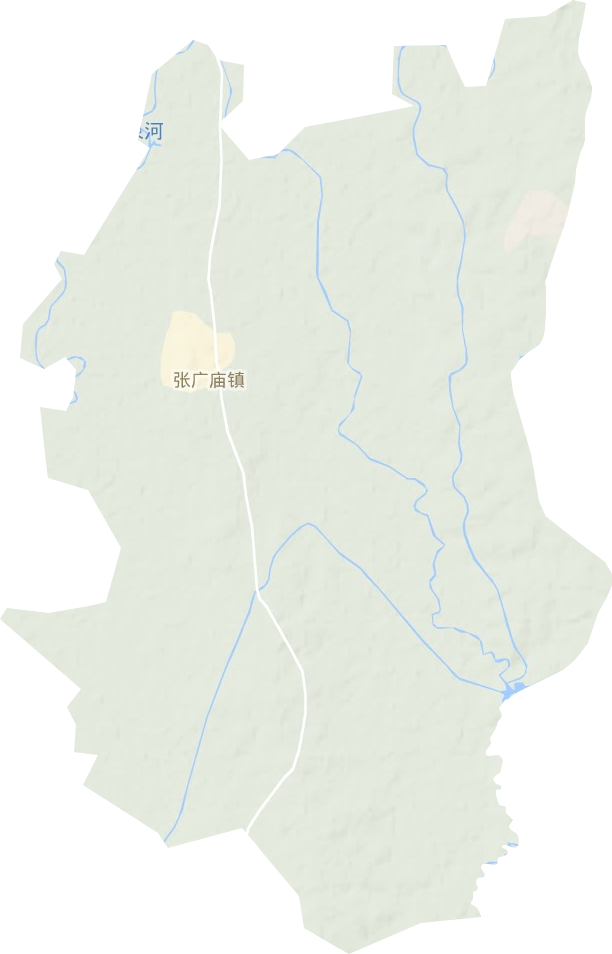 张广庙镇地形图