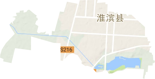 滨湖街道地形图