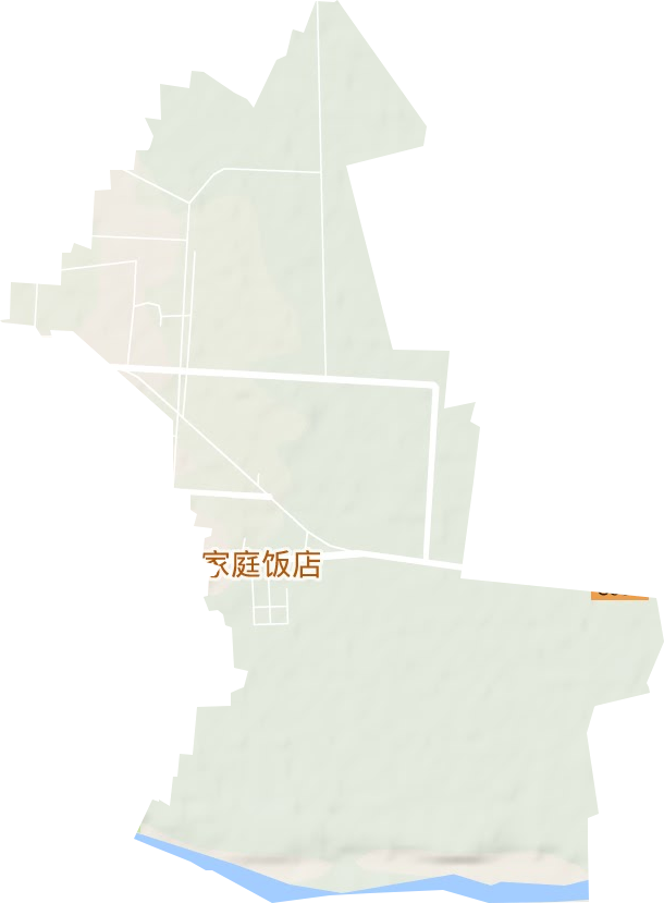 桂花街道地形图