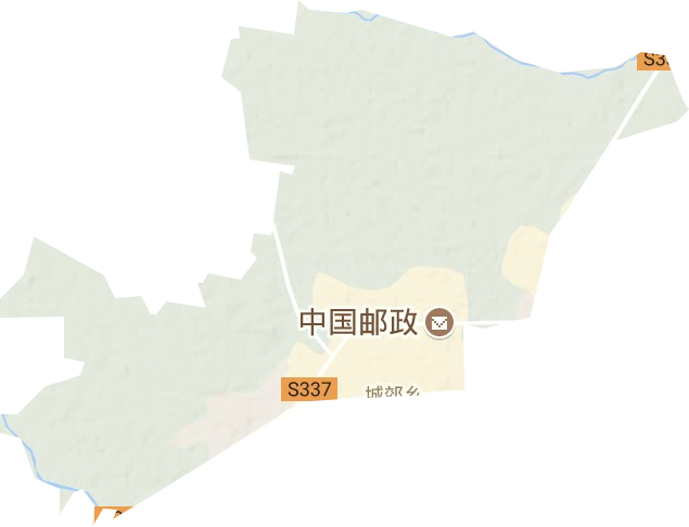淮河街道地形图