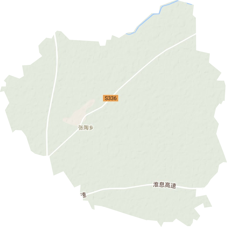 张陶乡地形图