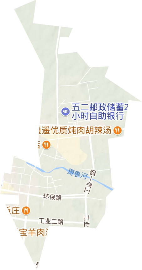 昆山街道地形图