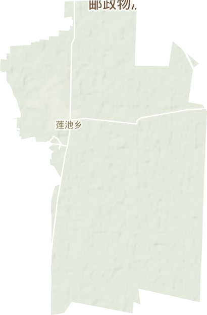 莲池镇地形图