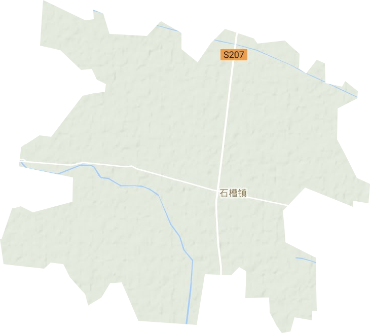 石槽镇地形图