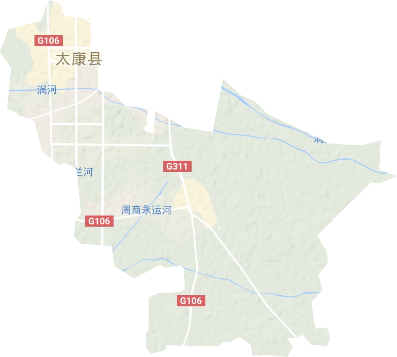 毛庄镇地形图