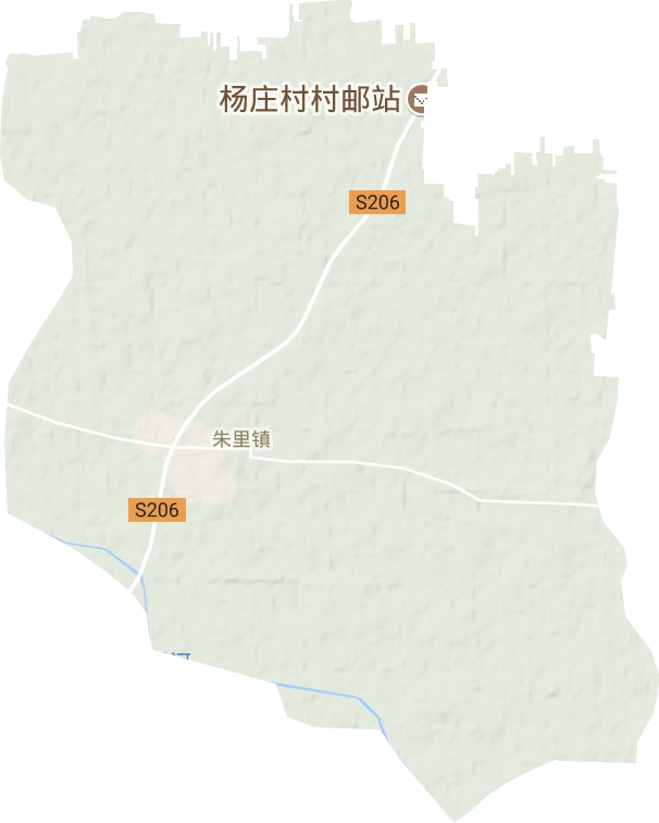 朱里镇地形图