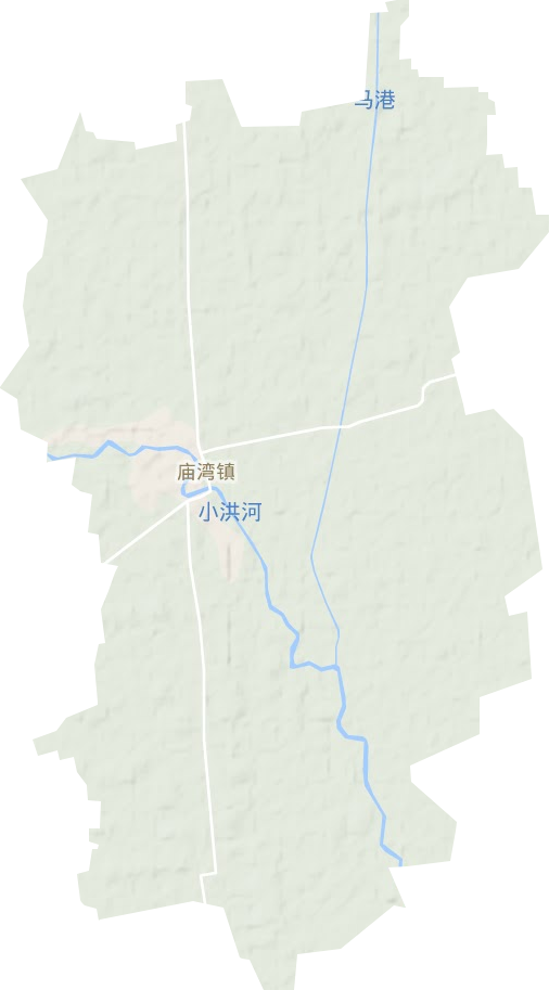 庙湾镇地形图